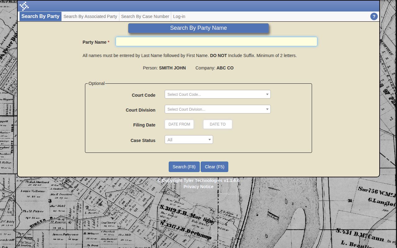 Whitfield County Magistrate Court case search for booking dispositions